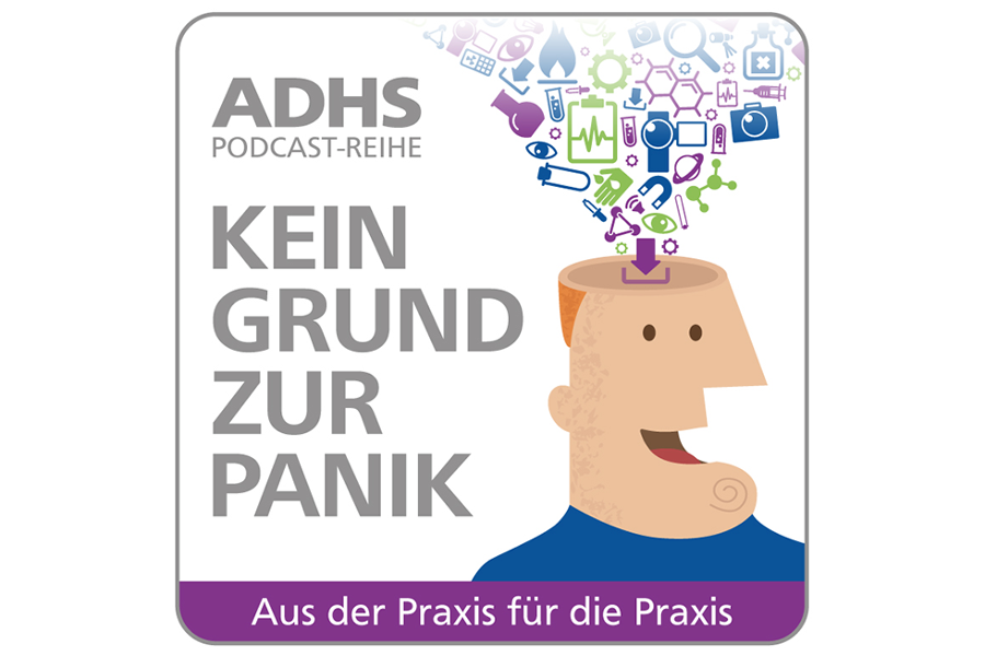 Titelbild der ADHS-Podcast-Reihe