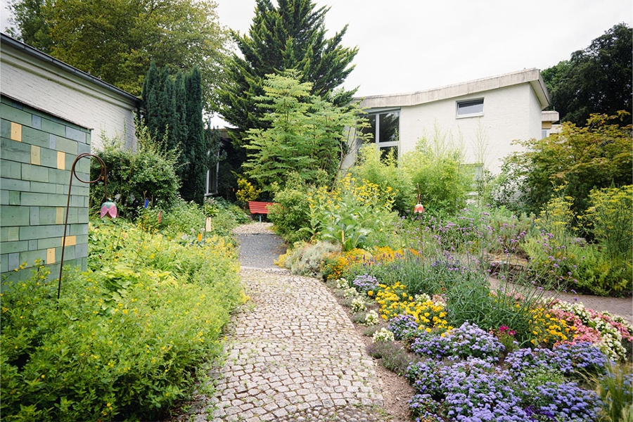 Blick in den Garten der Sinne Blick in den Garten der Sinne