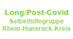 Schriftzug in hellgrün: Long/Post-COVID, Selbsthilfegruppe Rhein-Hunrück-Kreis