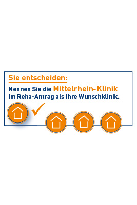 Logo mit dem Text: Sie entscheiden: Nennen Sie die Mittelrhein-Klinik im Reha-Antrag als Ihre Wunschklinik.